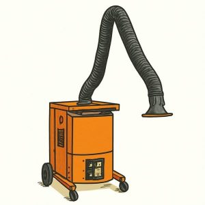 Traitement des fumées de soudage