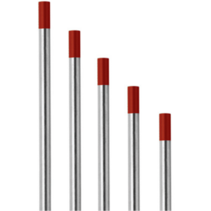 Tungstène thoriée (rouge)