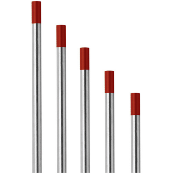 Tungstène thoriée (rouge)