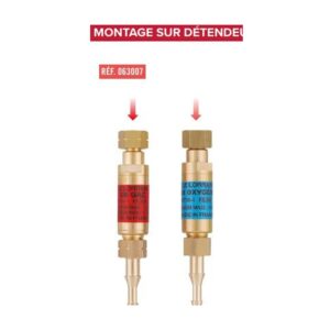 Paire de clapets ARPF DB détendeur Ø6.3/10 mm Le Lorrain