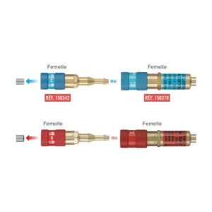 Embout femelle ISOCOUPLE pour tuyau Ox/Gaz Le Lorrain