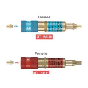 Embout femelle ISOCOUPLE ARPF pour tuyau Ox/Gaz Le Lorrain