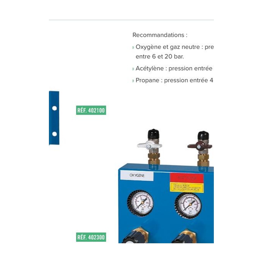 Poste de détente mural triple Le Lorrain